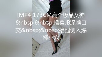 [MP4]173CM高个极品女神&nbsp;&nbsp;撸着JB深喉口交&nbsp;&nbsp;抬腿侧入爆插小穴