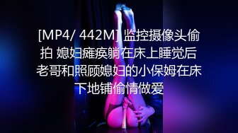 [MP4/ 442M] 监控摄像头偷拍 媳妇瘫痪躺在床上睡觉后老哥和照顾媳妇的小保姆在床下地铺偷情做爱