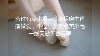 条件有点小艰苦，出租房中直播做爱，不过小女友绝美少毛一线天被无套玩弄