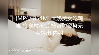 [MP4/ 854M] 大奶美女吃鸡啪啪 身材不错 被各种姿势无套输出 内射