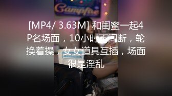 [MP4/ 3.63M] 和闺蜜一起4P名场面，10小时不间断，轮换着操，女女道具互插，场面很是淫乱