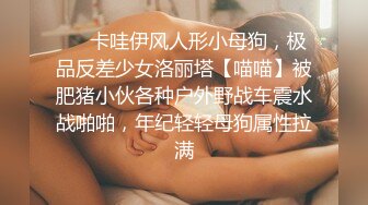 ❤️卡哇伊风人形小母狗，极品反差少女洛丽塔【喵喵】被肥猪小伙各种户外野战车震水战啪啪，年纪轻轻母狗属性拉满