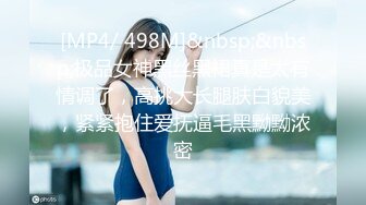 [MP4/ 498M]&nbsp;&nbsp;极品女神黑丝黑裙真是太有情调了，高挑大长腿肤白貌美，紧紧抱住爱抚逼毛黑黝黝浓密