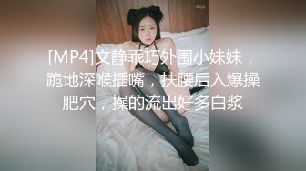 [MP4]文静乖巧外围小妹妹，跪地深喉插嘴，扶腰后入爆操肥穴，操的流出好多白浆