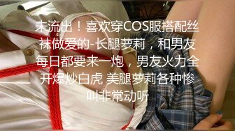 未流出！喜欢穿COS服搭配丝袜做爱的-长腿萝莉，和男友每日都要来一炮，男友火力全开爆炒白虎 美腿萝莉各种惨叫非常动听