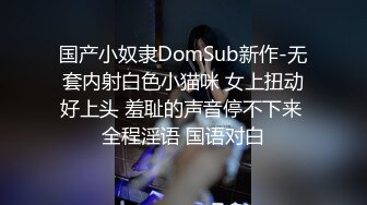 国产小奴隶DomSub新作-无套内射白色小猫咪 女上扭动好上头 羞耻的声音停不下来 全程淫语 国语对白